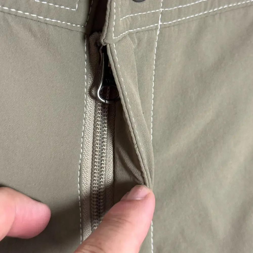 Kuhl Renegade Shorts Mens 40 Olive Stretch Performance Hiking Technical